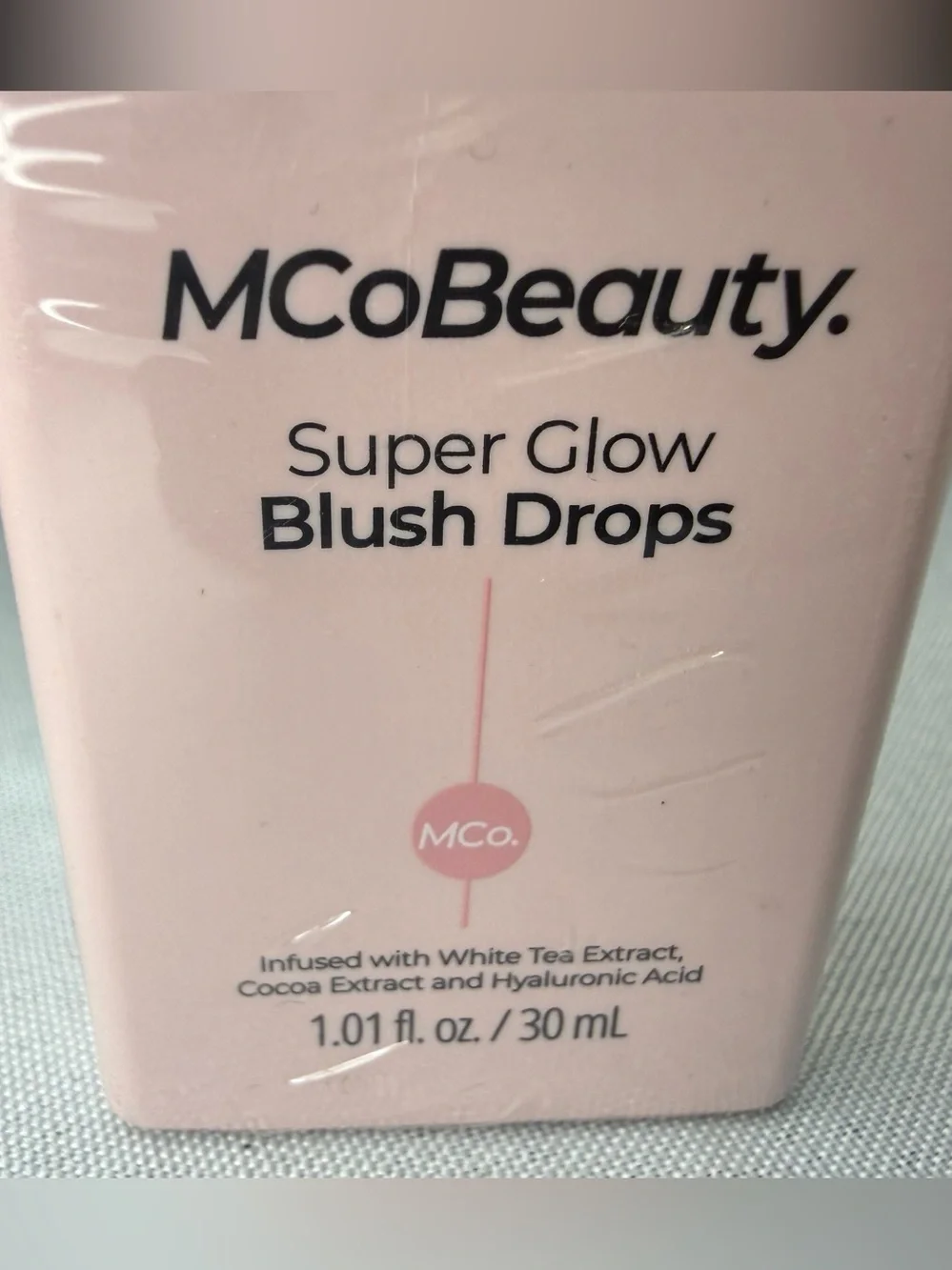 McoBeauty Super Glow Blush Drops in Blush Pink - 1.01 Oz NIP/NWT